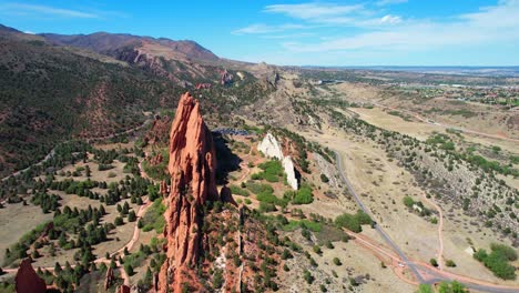 fly over cliff 3 garden of the gods