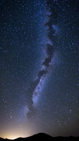 stunning view of the milky way in the night sky