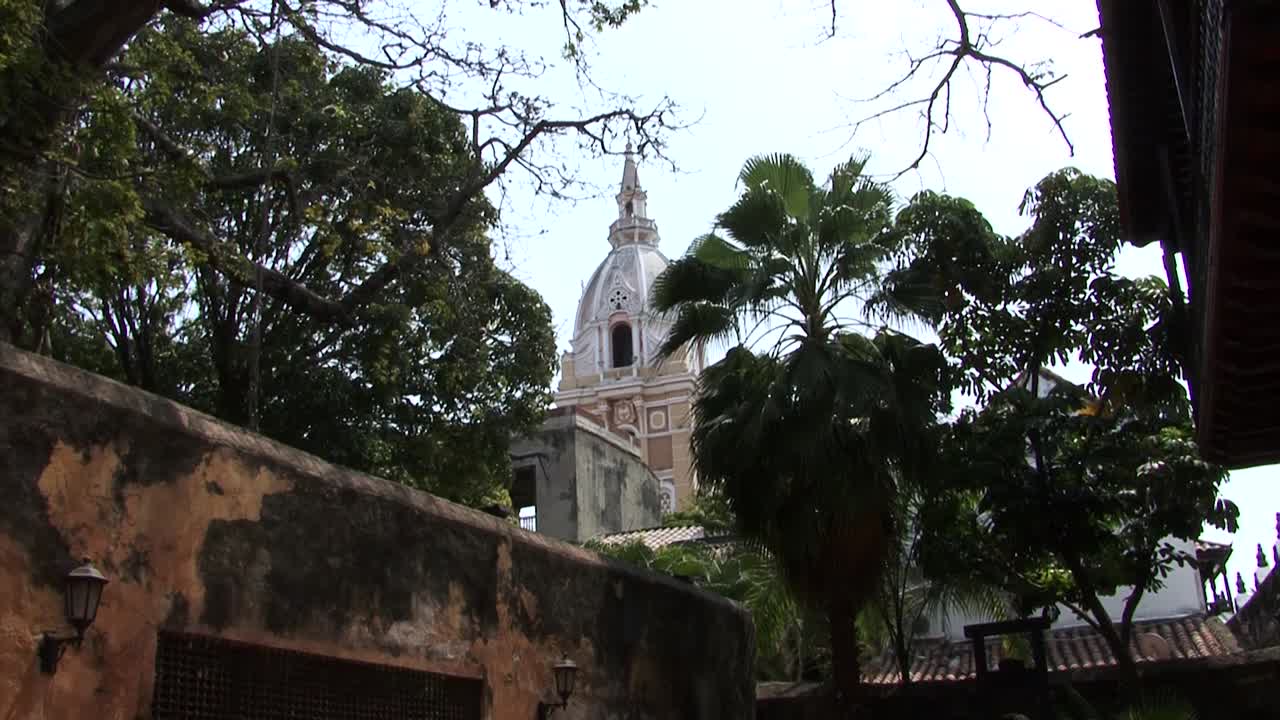 catedral de santa catalina de alejandría en cartagena, colombia