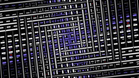 abstract mesh pattern vj loop animation