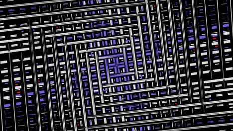 abstract mesh pattern vj loop animation