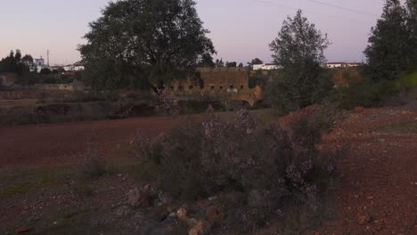 Abandoned-mines-of-Mina-de-Sao-Domingos,-in-Alentejo-Portugal