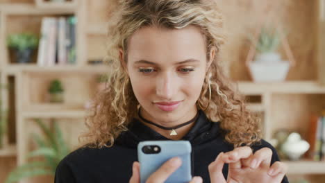 Phone,-communication-or-woman-in-office