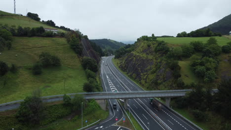 highway scenic view from above