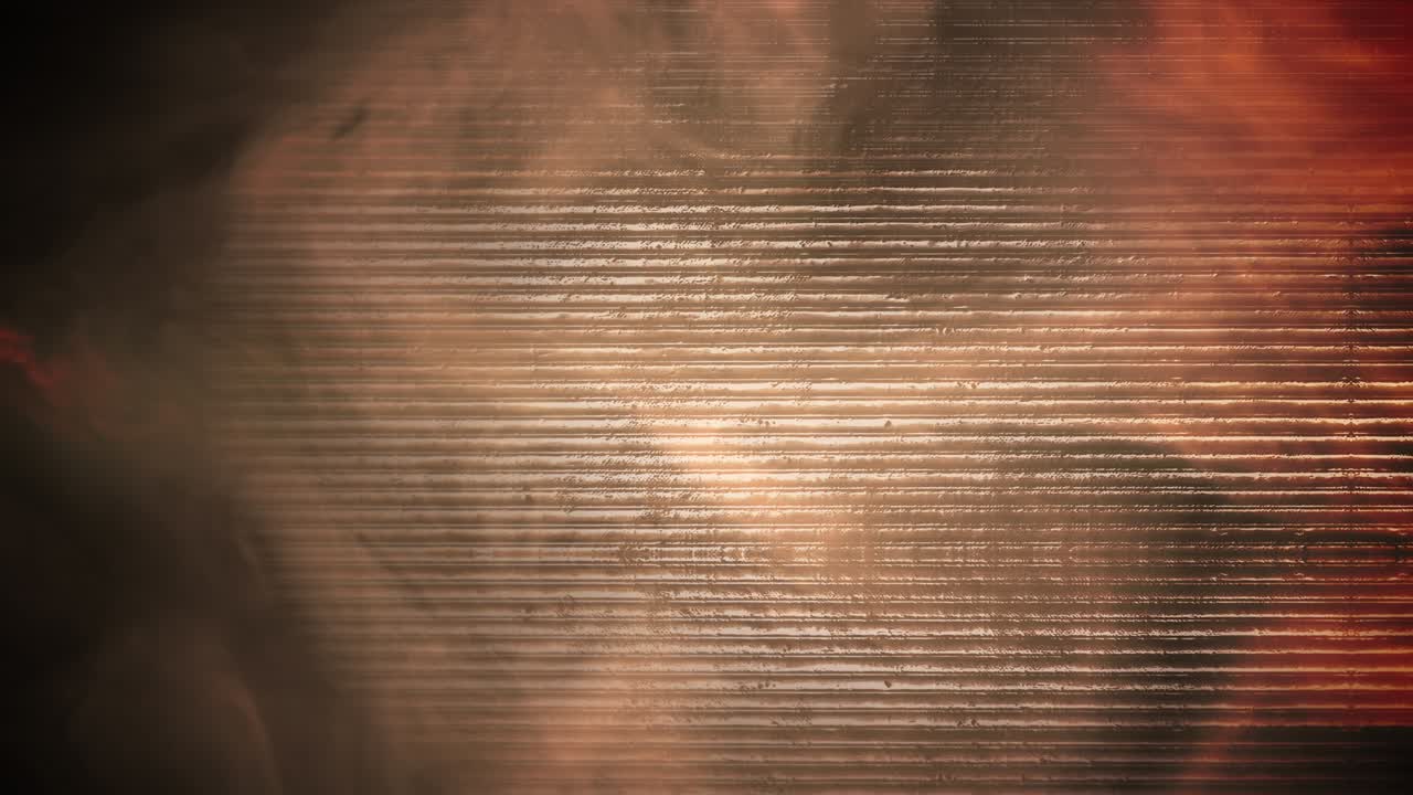 건물 벽에 는 연기가 날아갑니다.