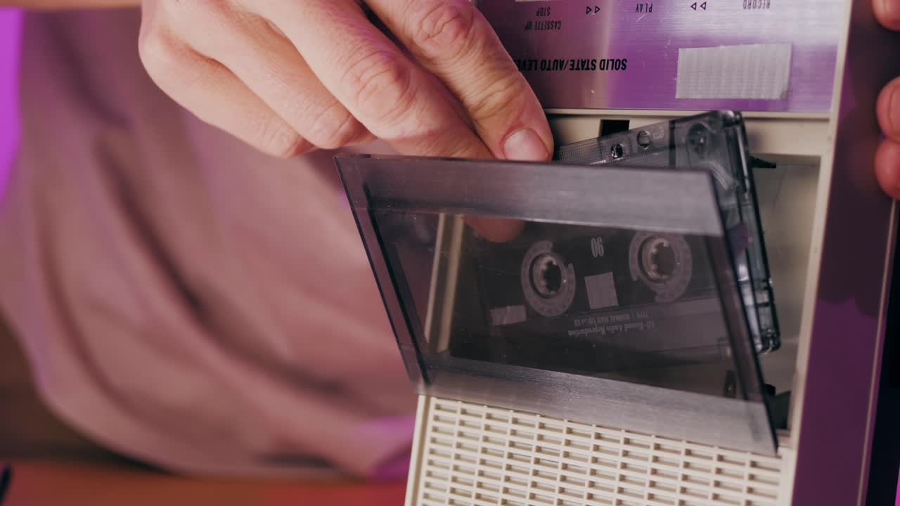 Repairing a Vintage Cassette Player