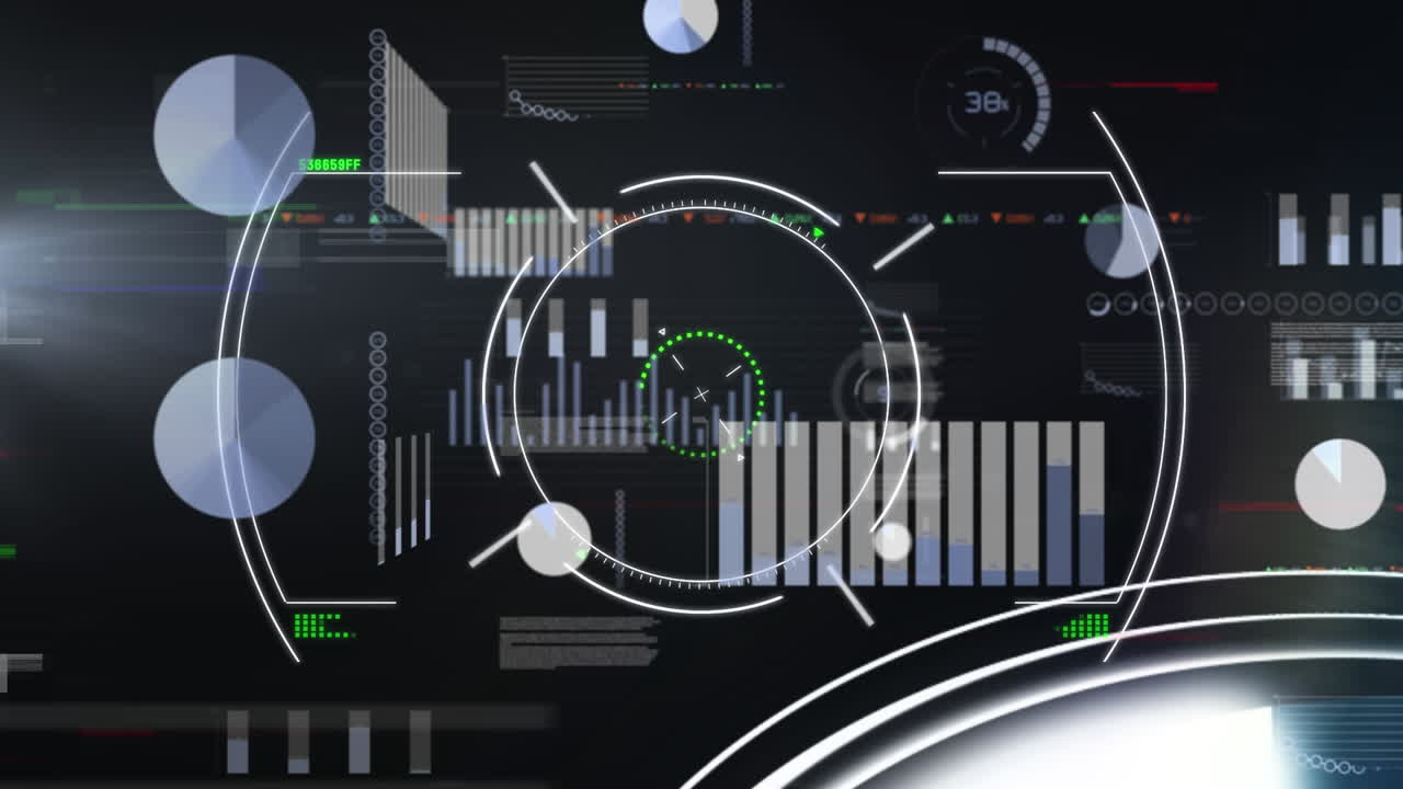 Animation of scan scoping over data processing
