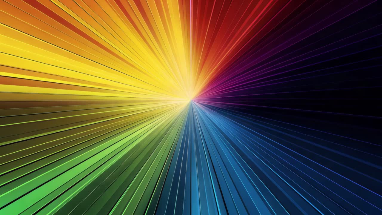 Abstract colorful radial gradient background