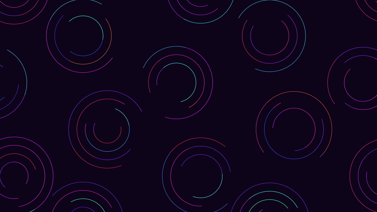 Abstract black and purple spiral pattern on dark background