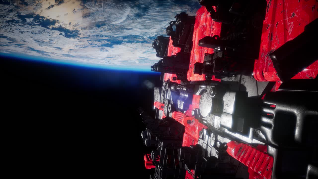 지구 근처의 외계인 ufo