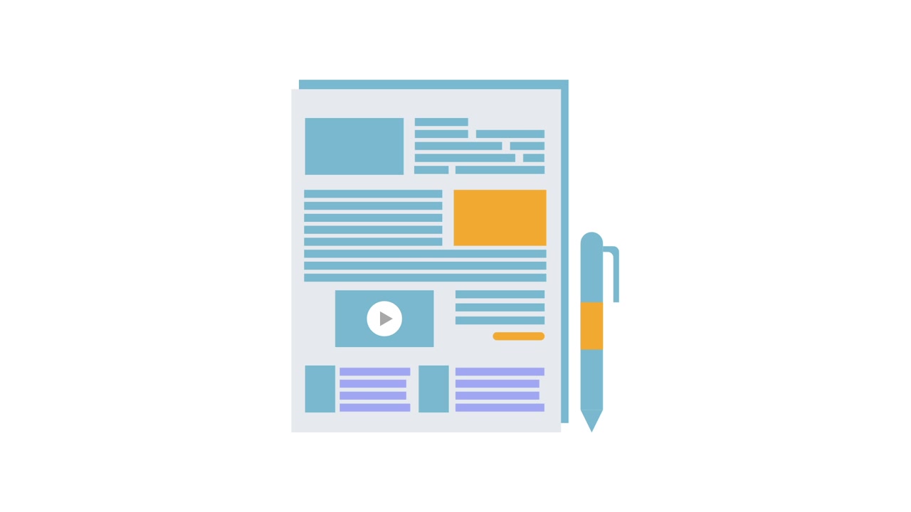Animated Document Creation with Text, Images, and Pen