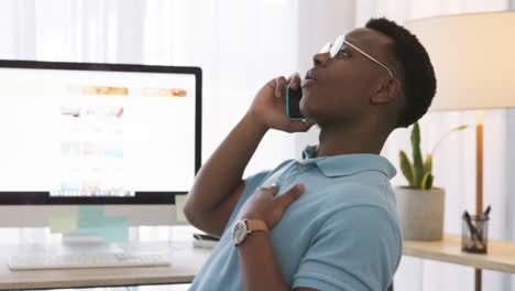 Happy,-black-man-or-phone-call-with-smile