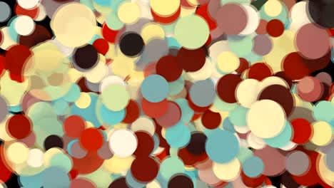 abstract background with colorful circles