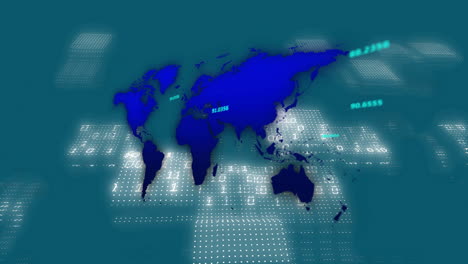 Animation-of-data-processing-over-world-map