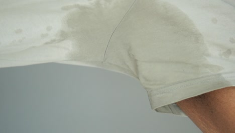 sweaty t-shirt