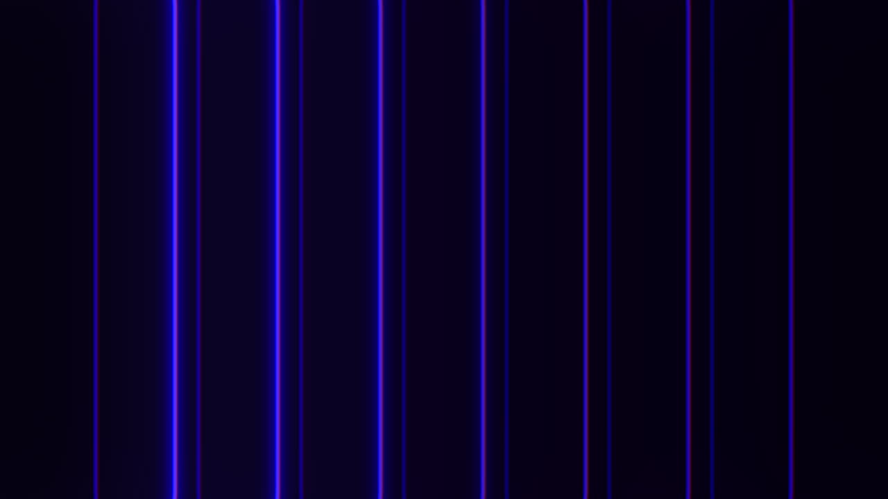 patrón dinámico y futurista en zigzag de luces de neón negras y azules