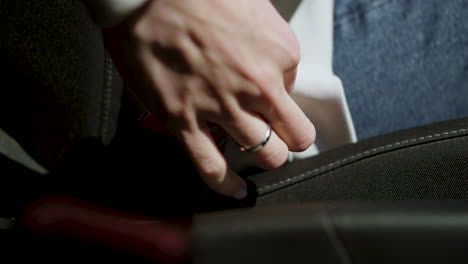 woman with seatbelt