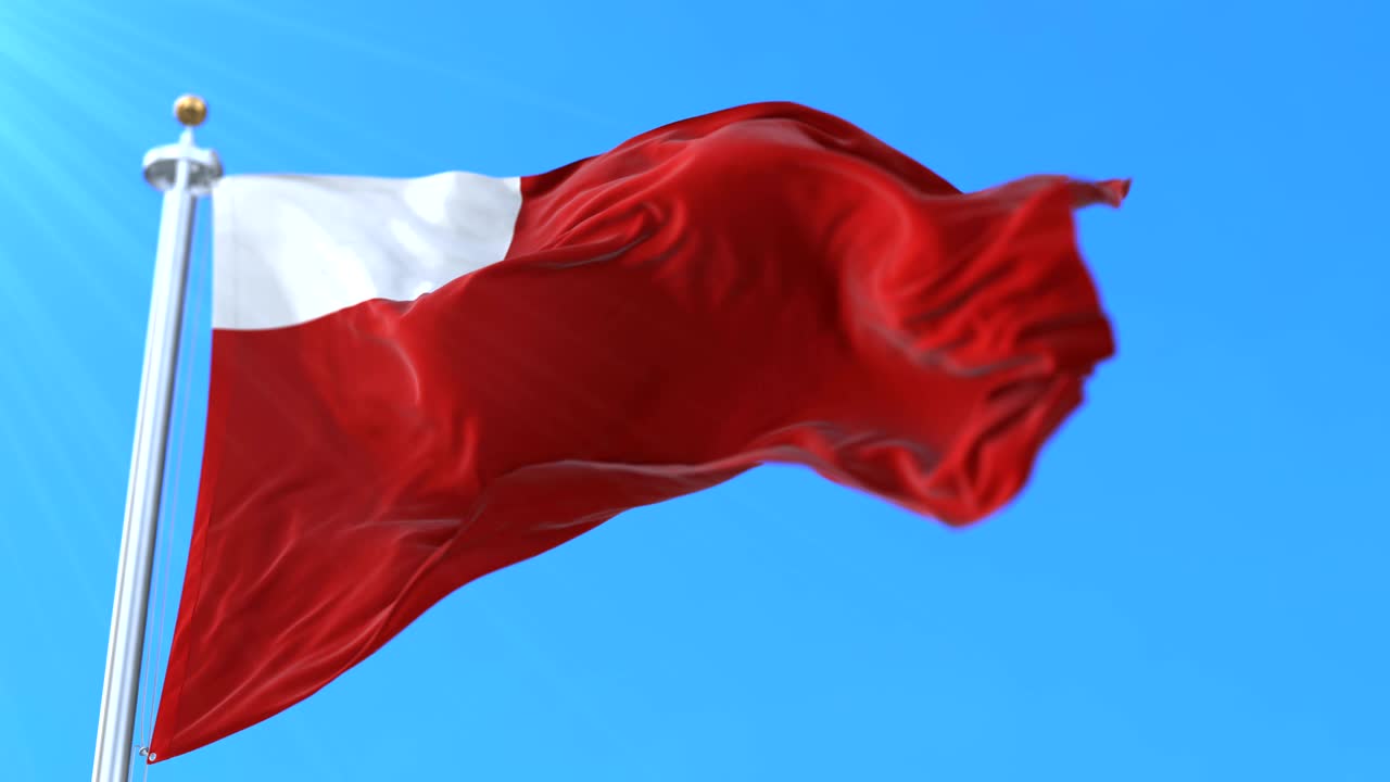 아부다비 에미레이트 (uae) 의 국기 - 루프