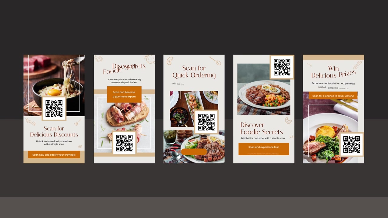 QR-kode til madkampagner