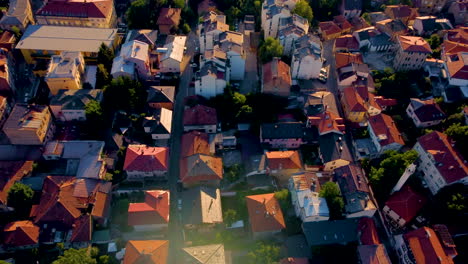 aerial view of sarajevo, the capital of bosnia and herzegovina - drone shot