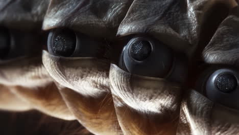 close-up of a pillbug