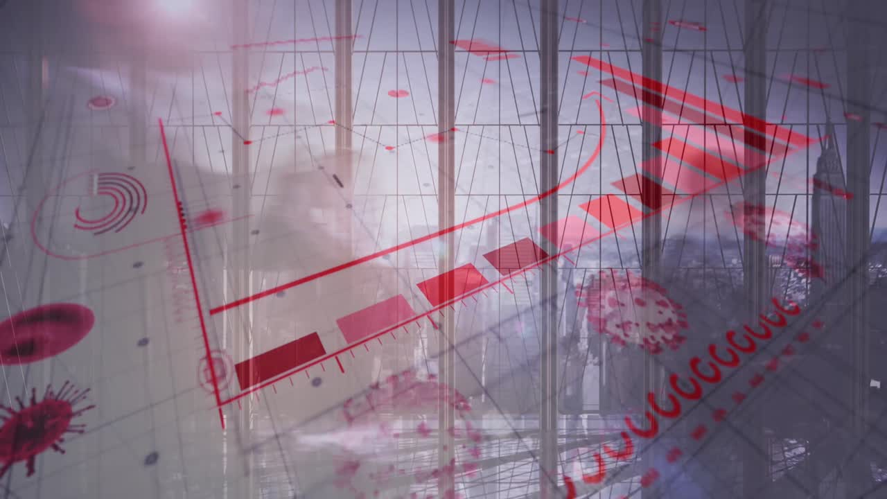 ⁇ 는 사람들 위에서 데이터 처리의 애니메이션