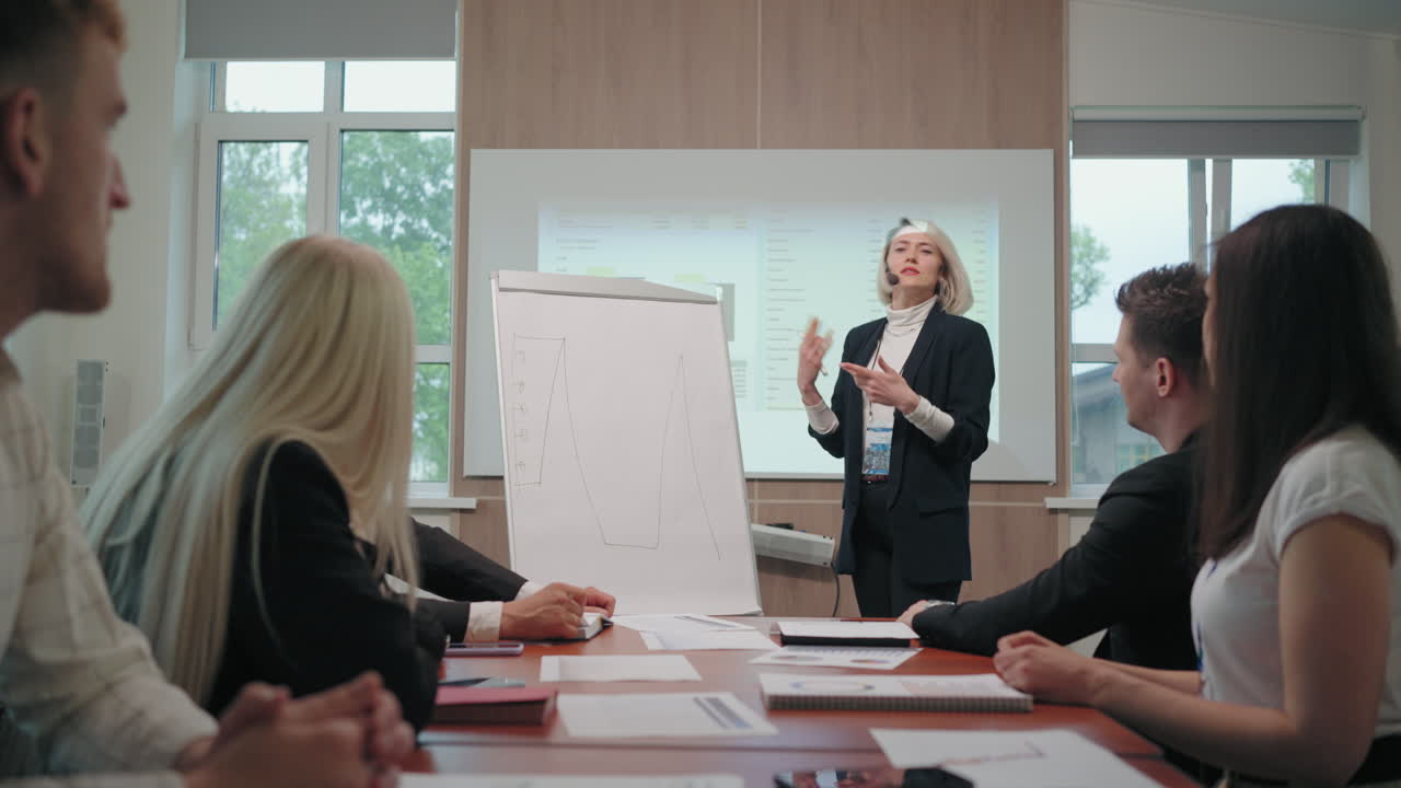 formación empresarial y educación para especialistas y gerentes de grandes empresas entrenadora y analista financiera