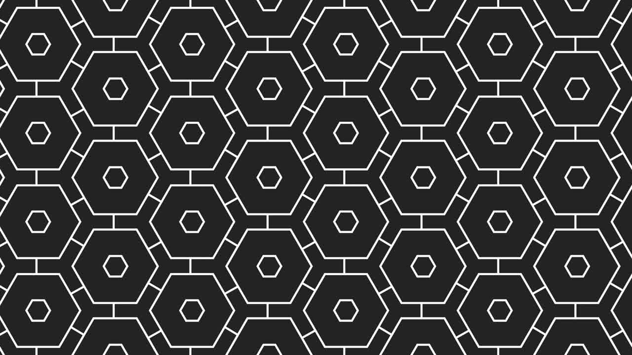 diseño de patrón sin costuras animado flotante