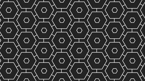 diseño de patrón sin costuras animado flotante