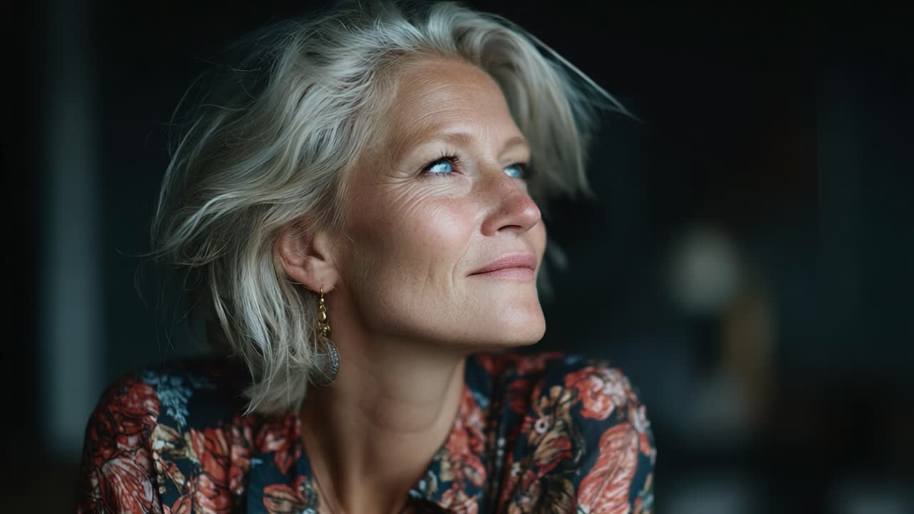 Captivating Moments: A Thoughtful Woman in Contemplation and Joy, Illuminating the Beauty of Life Through Expressive Portraits