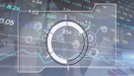 Animation-of-scope-scanning-and-financial-data-processing