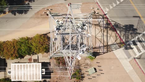 Drone-inspecting-transmission-power-lines