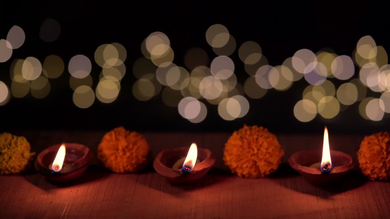 Happy Diwali Stock Footage