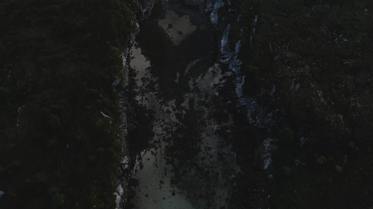 Bird's Eye View Of  Small Island, Islet In Turquoise Water Of The Sea In Helgeland, Norway - aerial drone shot