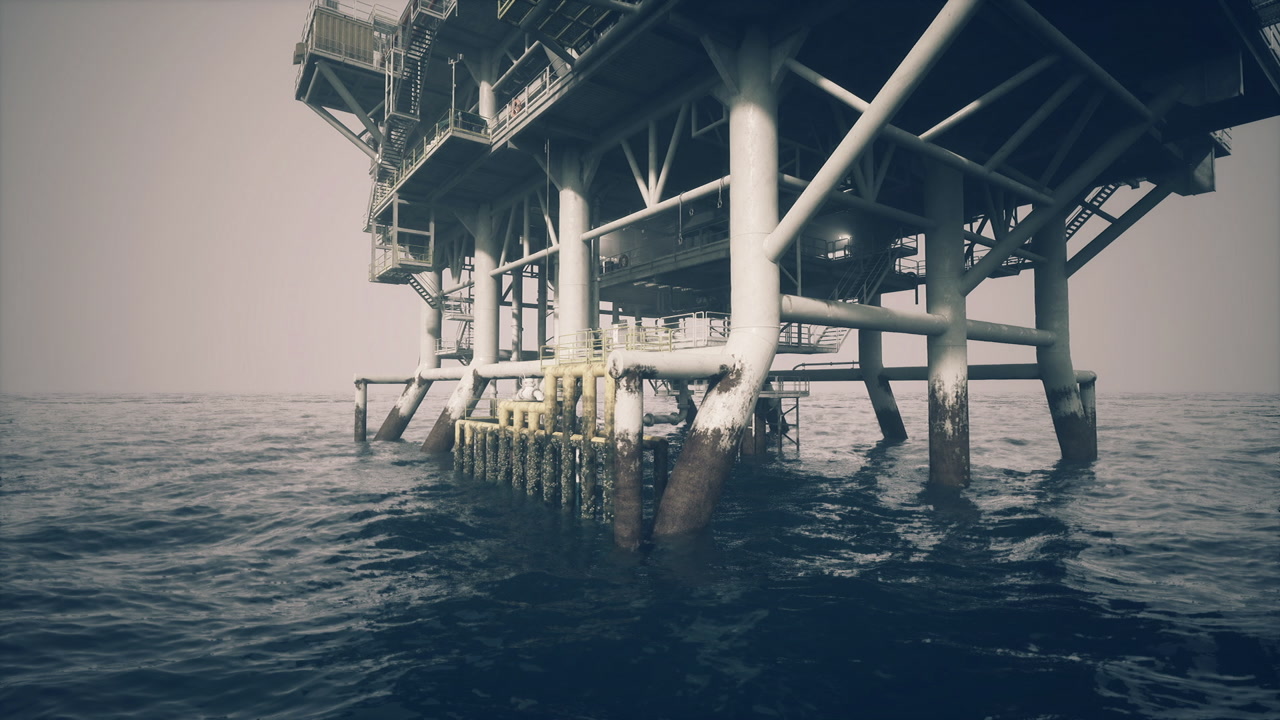 Illustration showcasing structural elements and environmental impacts