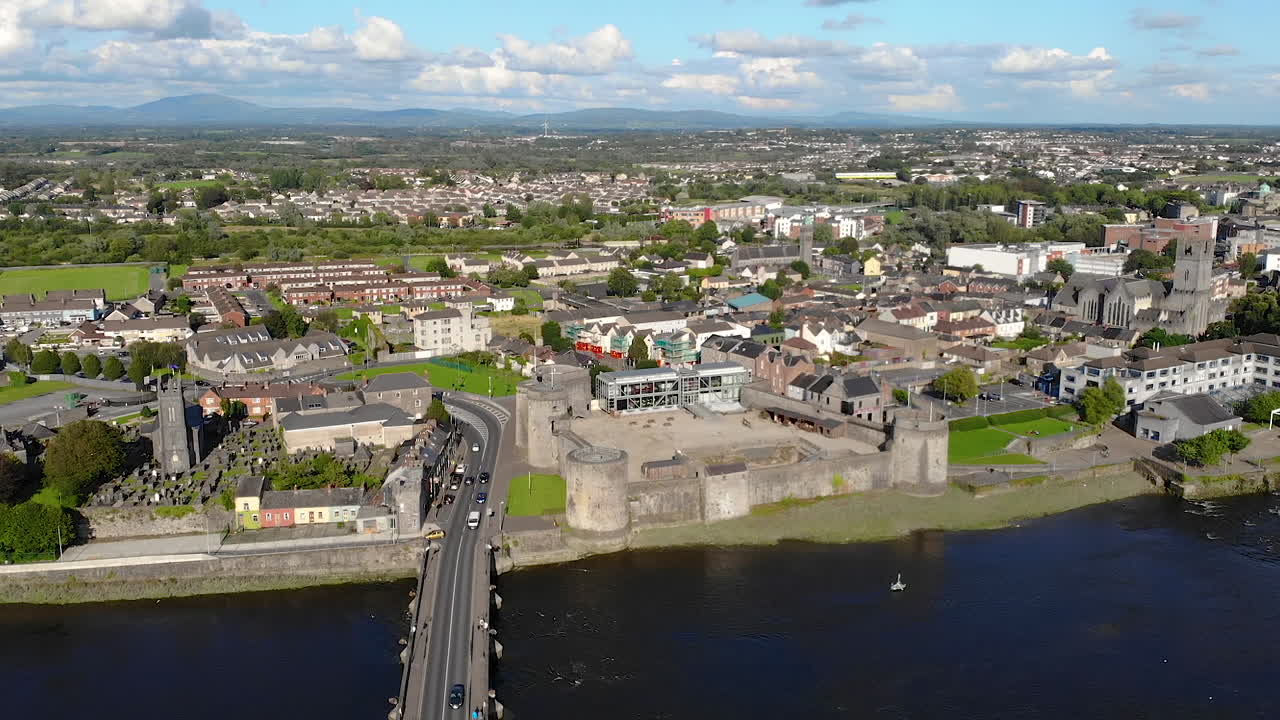 King John's Castle on King's Island, Limerick City, Ireland