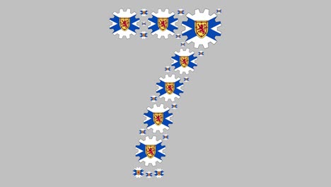 nueva escocia número siete