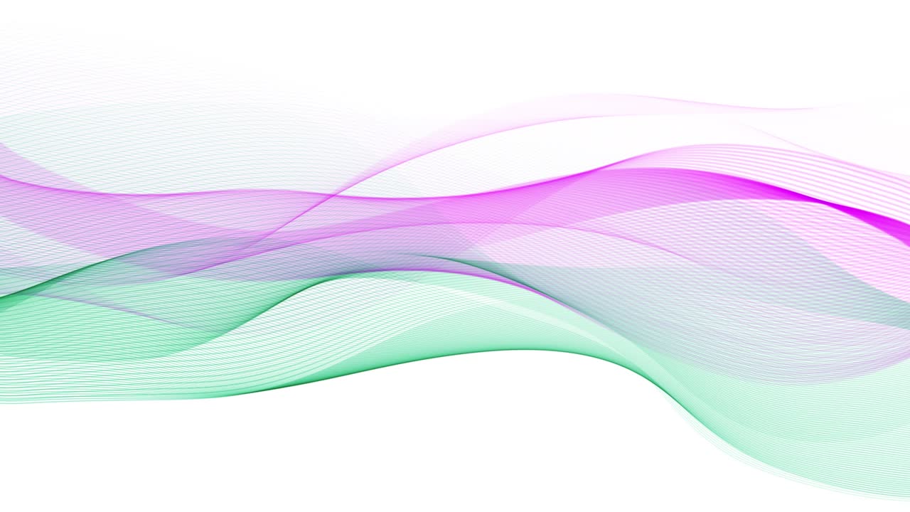 bucle de líneas púrpuras o azules abstractas