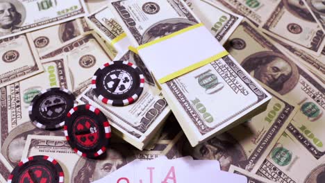 poker player placing a bet