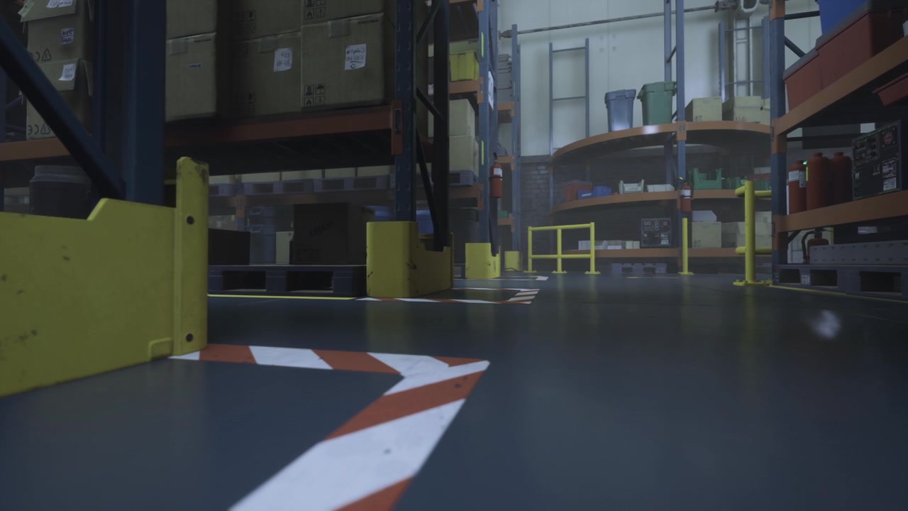 Exploring the vibrant atmosphere of a busy warehouse in full operation