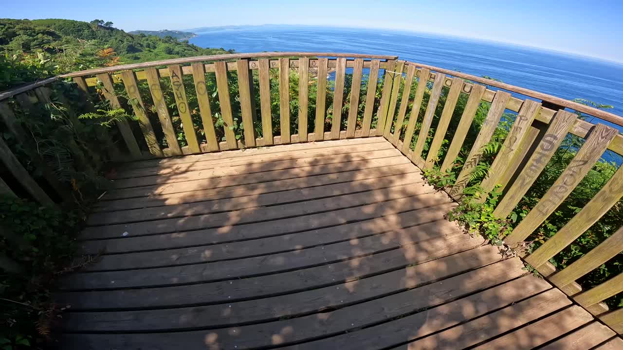 Scenic Coastline View