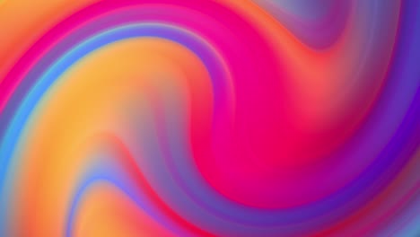 el gradiente de los colores del arco iris se desplaza cíclicamente en bucle. es un hermoso fondo abstracto de 4k con animación de bucle sin fisuras para presentaciones de vacaciones o cosas de moda en estilo de diseño en movimiento.