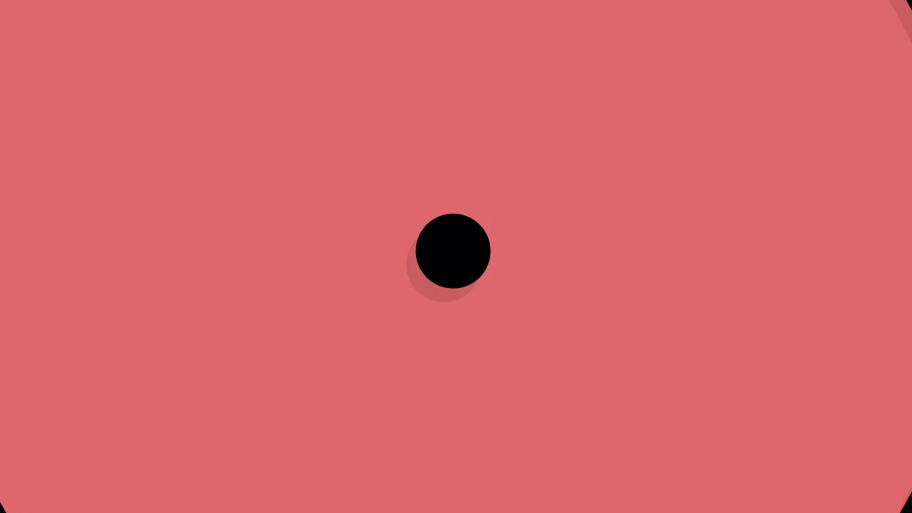 Modern Flat Design Circle Zoom Transition Background