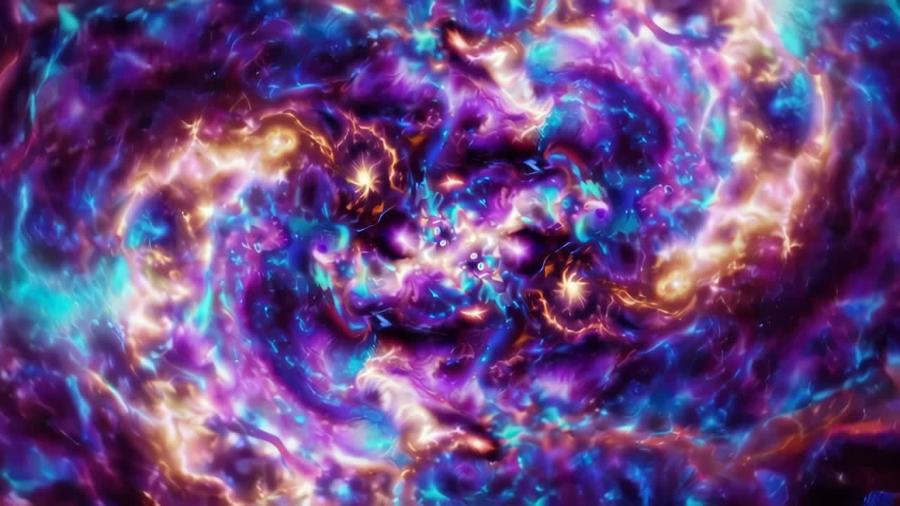 diseño fractal resplandeciente abstracto