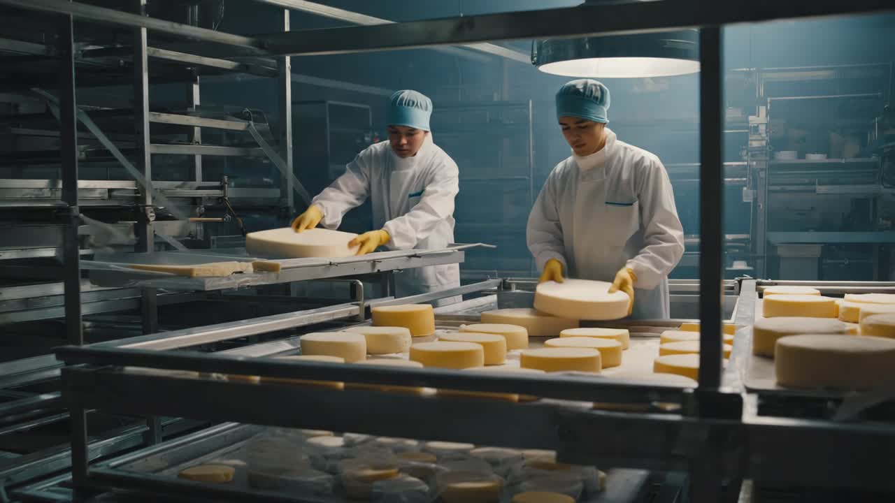 Cheese Production in a Factory
