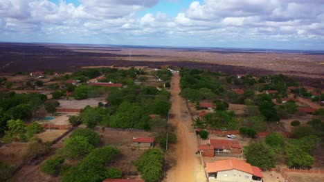 rural brazilian village near mossoro suffering from extreme drought