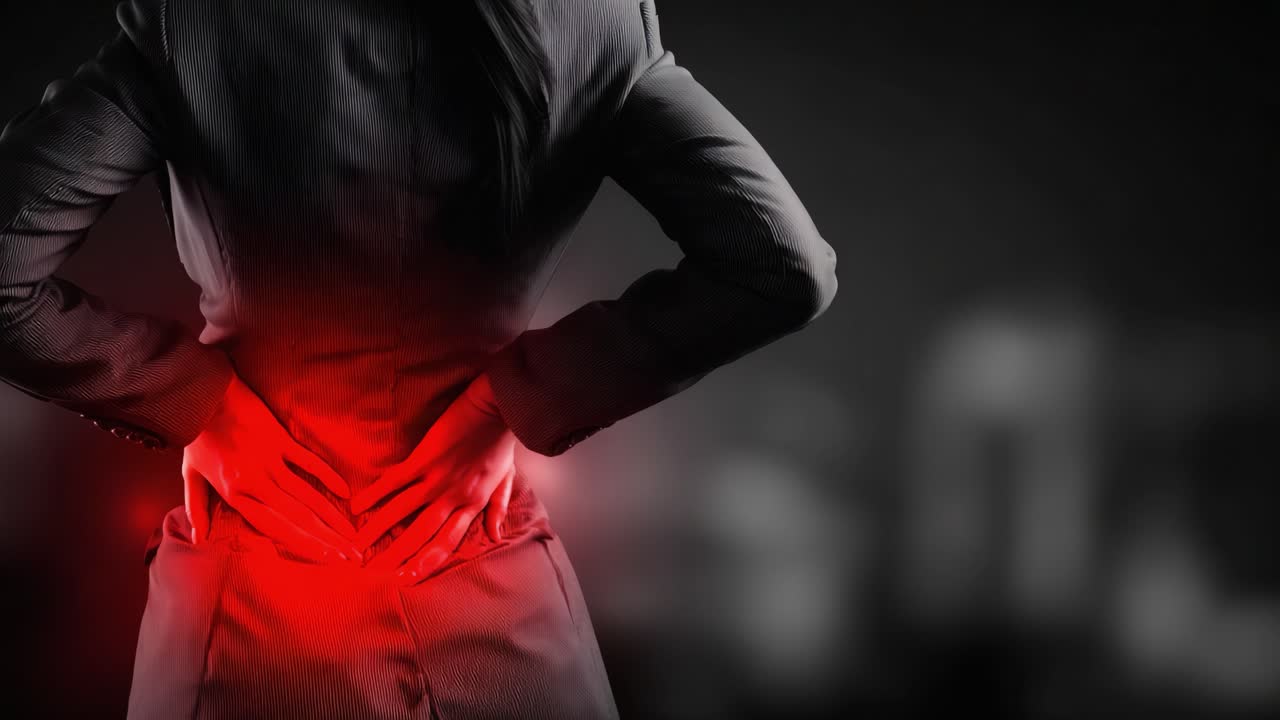 Exploring the Impact of Back Pain on Daily Life: A Visual Representation of Discomfort and the Need for Awareness and Care