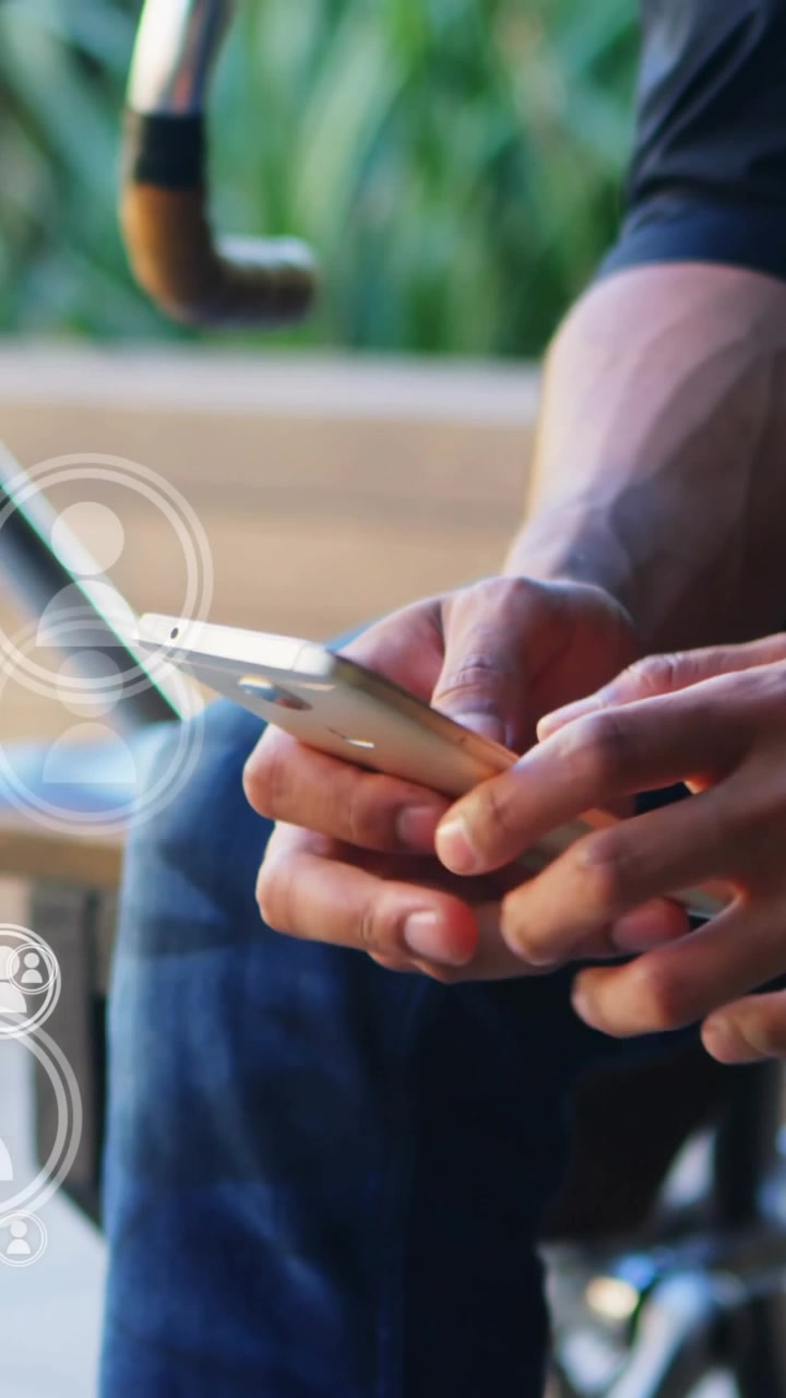 Connessione ai social media 4k