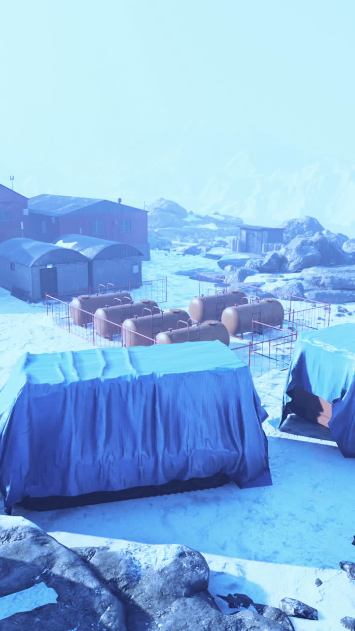 남극의 원격 연구 스테이션