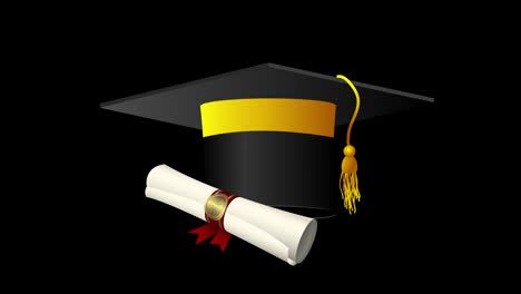 black-graduation-cap-education-achievement-celebration-animation-with-Alpha-Channel.